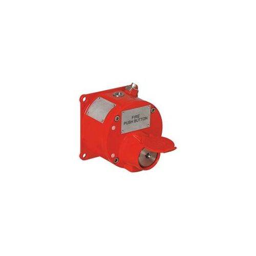 Green Led Industrial Safe area Manual Call Point in Stainless Steel (GL)
