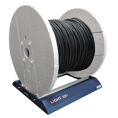 Unwinder LIGHT 320, for cable drum max. wt. 320 kg - EL320