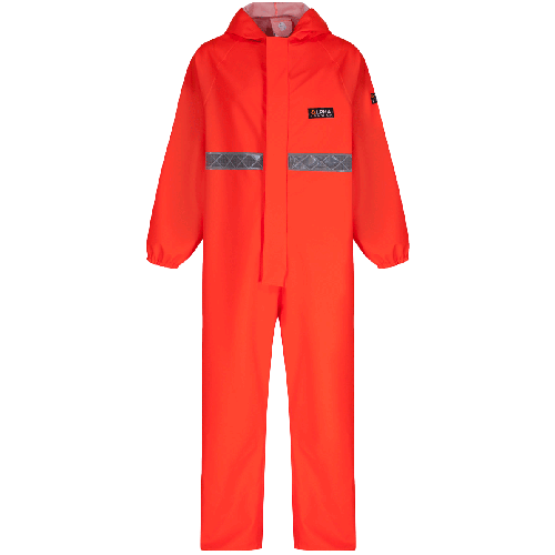 CPBH-EW-R - Alpha Solway Chemsol plus - boiler/hood/reflective tape/zip/velcro (ORANGE)- (Special)
