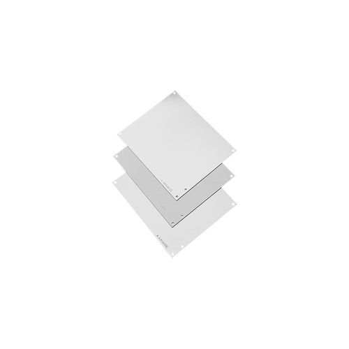 Hoffman Panels for Junction Boxes, Size 7.38 x 4.63, .31in, 0.31in (Zinc, Steel) - A9P6G