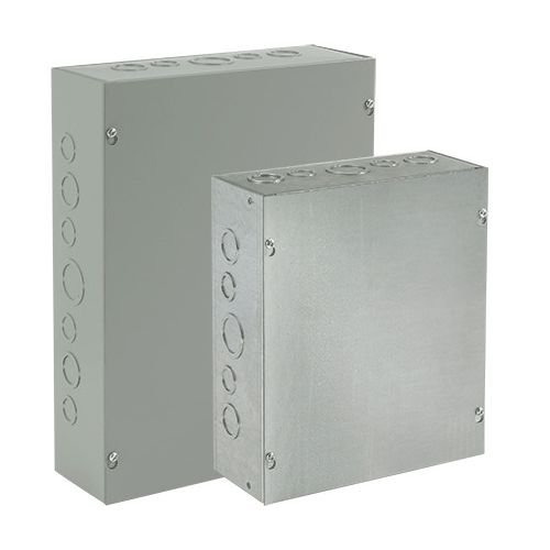 HOFFMAN ASE24X18X10NK PULL/JUNCTION BOX, SCREW COVER, TYPE 1 24.00x18.00x10.00 STEEL