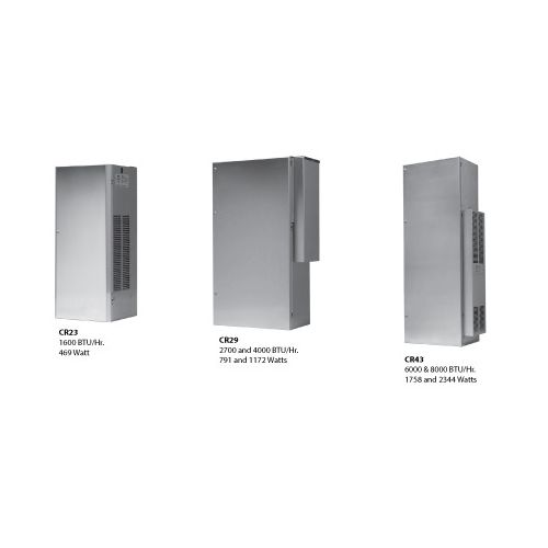 HOFFMAN CR290226G037 INDOOR MODEL SIDE MOUNT A/C 4X SS  732W 230V 50/60HZ