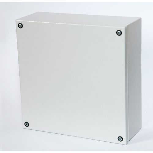 HOFFMAN MSC200400120E GL66 MILD STEEL 200 x 400 x 120mm SCREW COVER WALL MOUNT ENCLOSURE