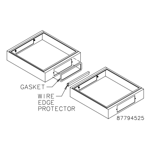 Hoffman ProLine, Frame Joining kit, Steel Side to Side fit - PJ2FBHF2