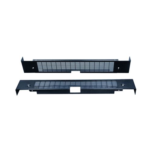 Hoffman ProLine, Vented Plinth Base Covers - PPBCV1600  fits 100x600mm (STEEL, BLACK)