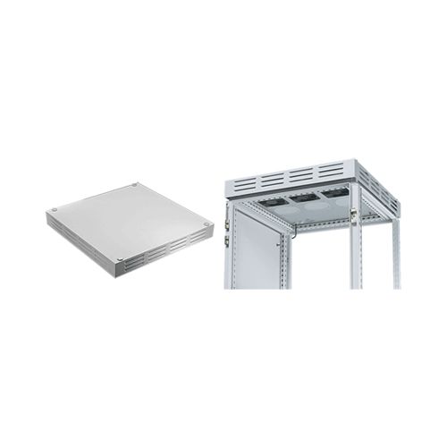 Hoffman ProLine, Vented Top with Integral Fan Tray - PVT3F662 (Steel) 230V; 50/60Hz LtGray