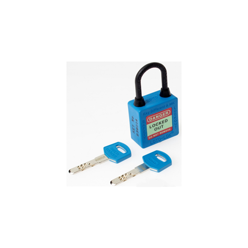 3-PTP (Three Point Traceability Padlock) BLUE. DUAL PURPOSE 3PTPBKDMKN40