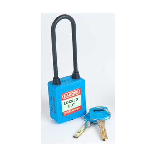 3-PTP (Three Point Traceability Padlock) BLUE. DUAL PURPOSE 3PTPBKDMKN80