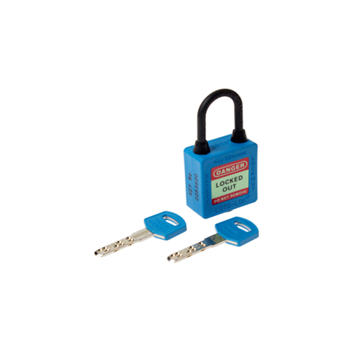 3-PTP (Three Point Traceability Padlock) Color: BLUE. DUAL PURPOSE 3PTPBKDN40