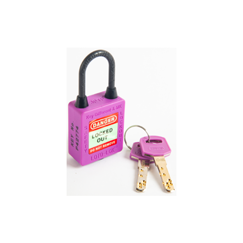 3-PTP (Three Point Traceability Padlock) WHITE. DUAL PURPOSE 3PTPWKDMKN40