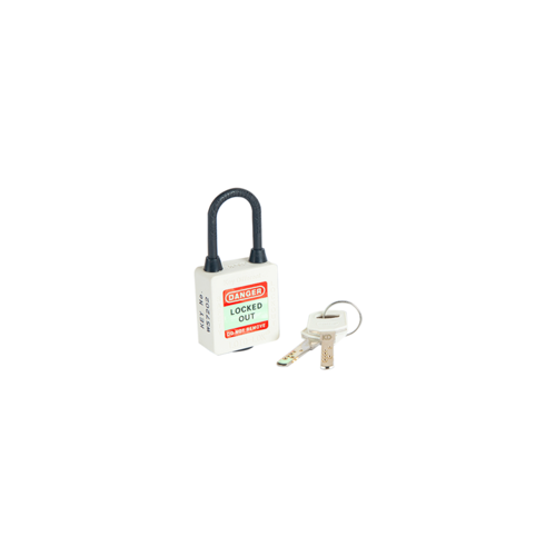 3-PTP (Three Point Traceability Padlock) Color: WHITE. DUAL PURPOSE 3PTPWKDN40