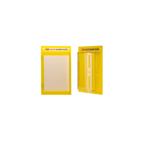 Document Holder - with Clear Door and 
Group Locking facilit DH‐ACY‐YELLOW