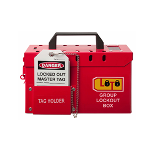 Group Lock Box - Steel GLB‐SR13-TP