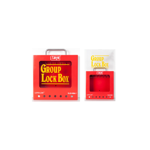 Group Lock Box - Steel Powder coated.
7 Key Hooks. GLB‐WM‐7
