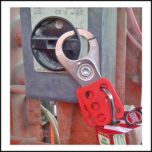 Steel - Hasp, PE HSP-PMH-25R