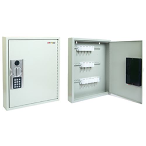 Digital Key Cabinet - with plastic key tags. 
White colored key fobs 60 Pcs. KC-LFDKC-60