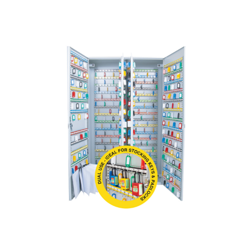Key Cabinet - Heavy Duty 1170 Keys Capacity with plastic key tags. KC-LFHD-1170