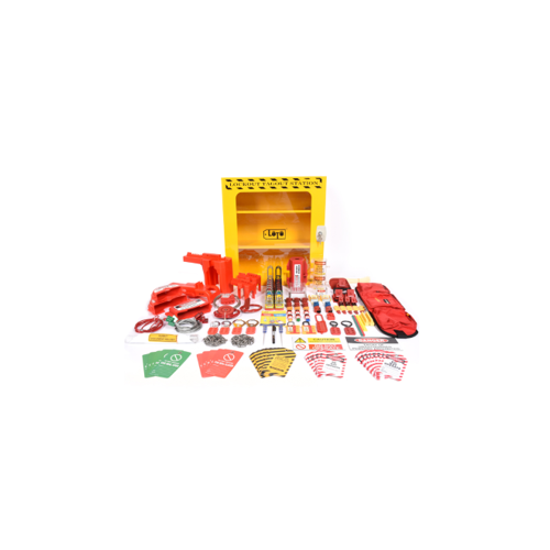 ELECTRO-MECHANICAL LOTO KIT STEEL CABINET - LARGE LOKT-EMSC10-603