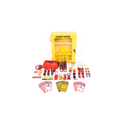 ELECTRICAL LOTO KIT STEEL CABINET - MEDIUM LOKT-ESC6-401