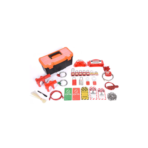 MECHANICAL LOTO KIT PLASTIC TOOL BOX - MEDIUM LOKT-MPBM-202