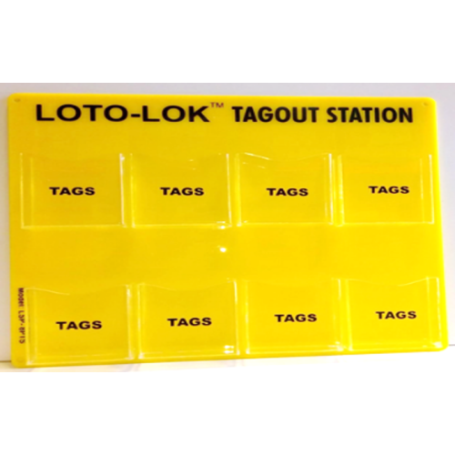 Tagout Station - 8 pockets. LS‐8PTS