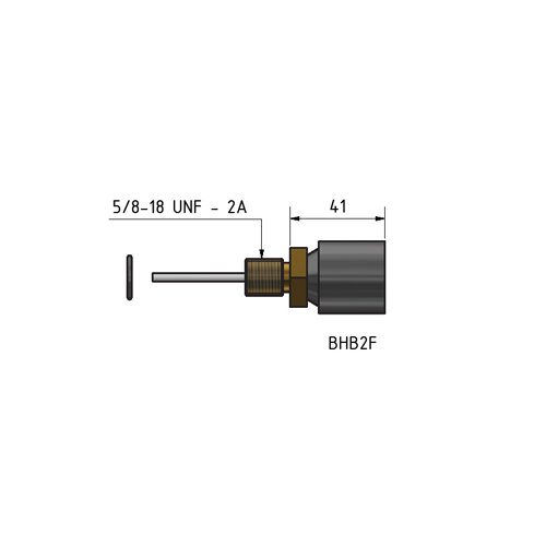 MacArtney BHB4FTI ** Battery 4 contact female