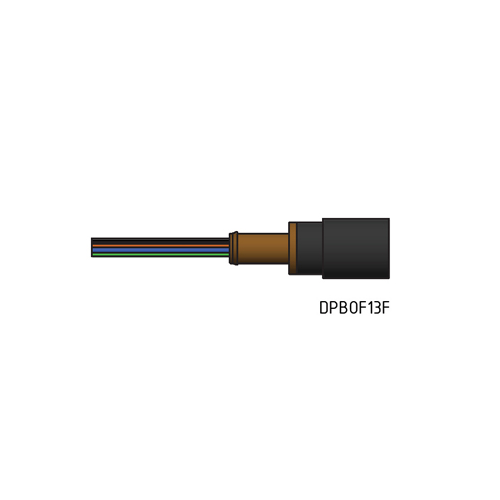 MacArtney DPBOF13FTI w/1m Cat5e Data & power 13 contact female