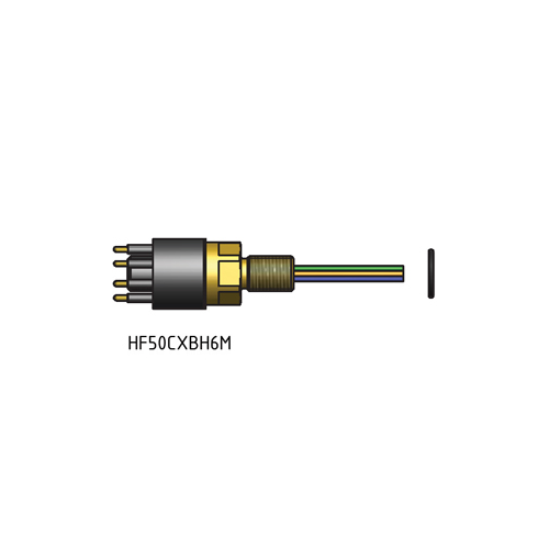 MacArtney HF50CXBH6MTI HF 50 Ohm coax & power male