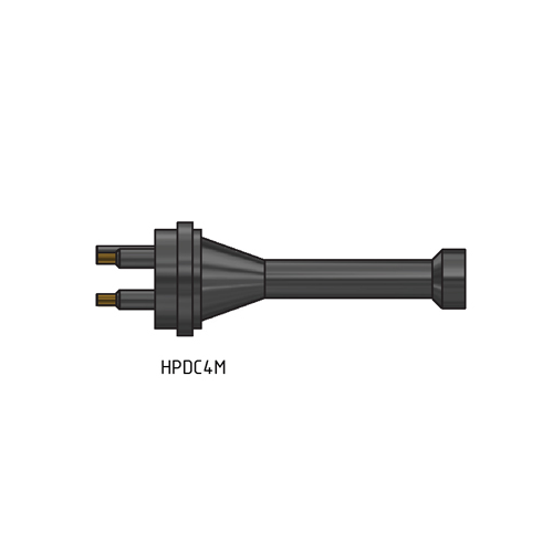 MacArtney HPDC4M High power 4 contact male