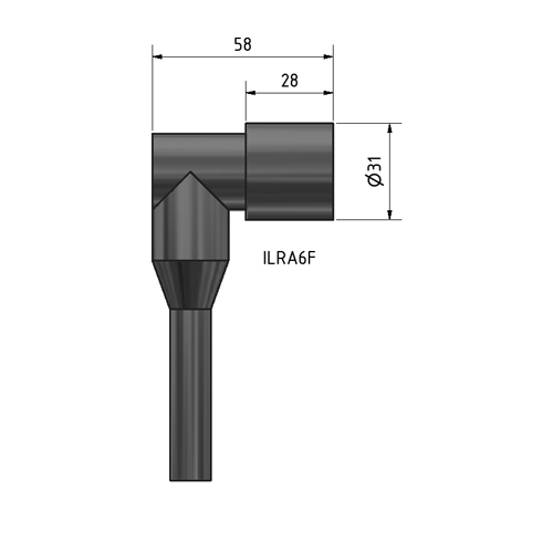 MacArtney ILRA10F Right angle female