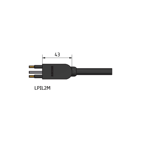 MacArtney LPIL2M LP inline male