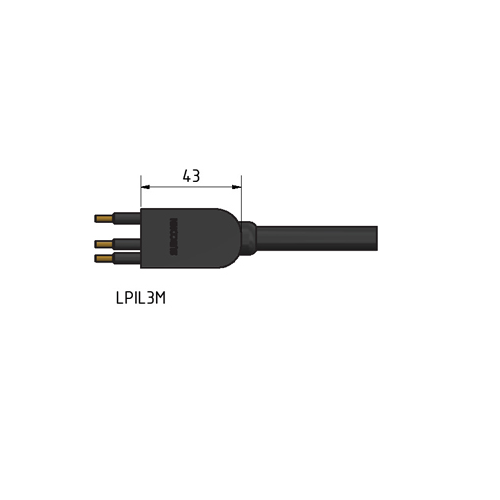 MacArtney LPIL4M LP inline male