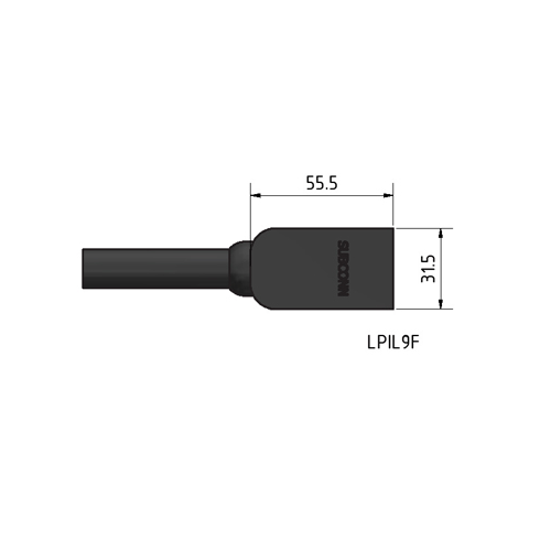 MacArtney LPIL9F//5 m open ended 5 m cable LP inline female