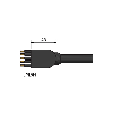 MacArtney LPIL9M LP inline male