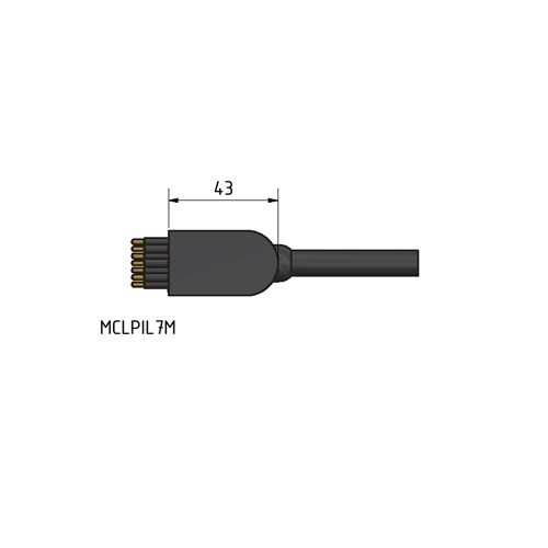 MacArtney MCLPIL9M Micro LP inline male