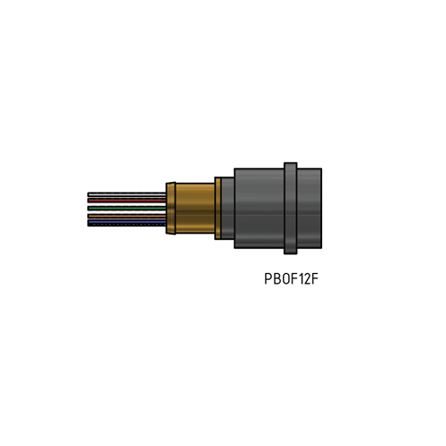 MacArtney PBOF25F Brass PBOF connectors female