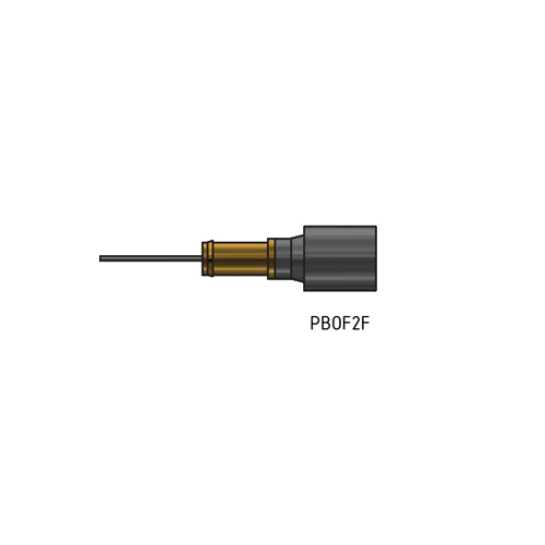 MacArtney PBOF2F Brass PBOF connectors female