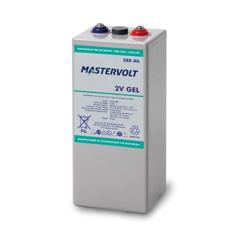 Mastervolt 68000580 MVSV Gel Battery 2V 580Ah (*)