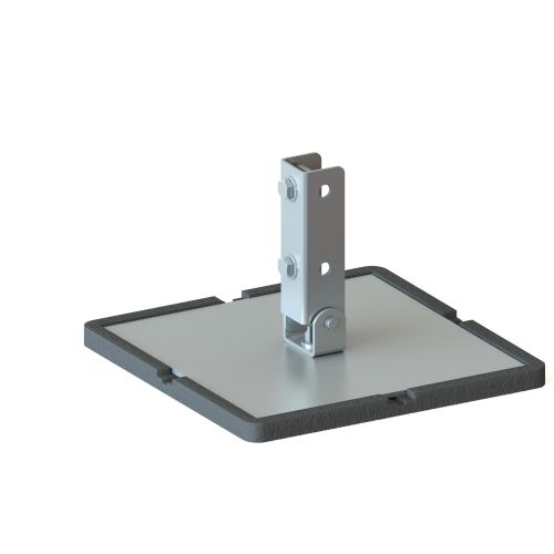NICZUK ADJUSTABLE ROTATIONAL ROOF supports with EPDM mat  for channels MG, MF, MH - 81231454111