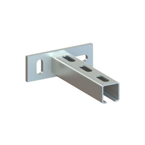 NICZUK Cantilever arm A2,0 (30x30x2,0 mm) turned at 90° length 250 mm