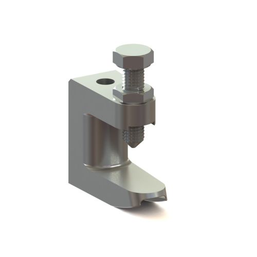 NICZUK Cast iron beam clamps with a through-hole M12 Ultra Cover XP