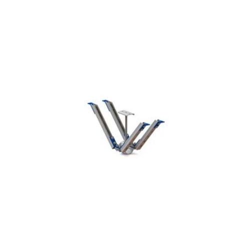 NICZUK Connecting plate XX3 for profiles type MB, ME stainless