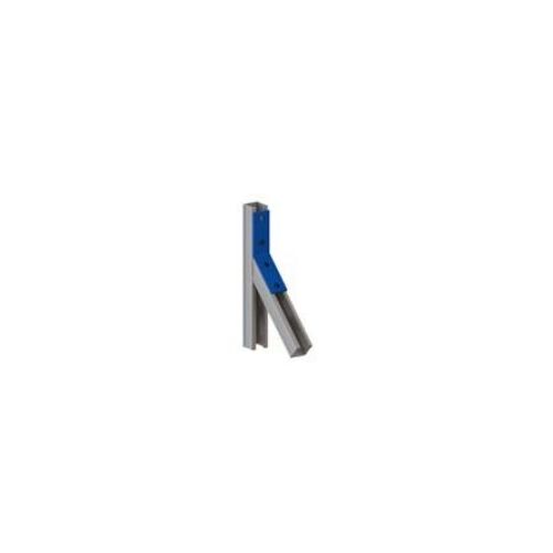 NICZUK Connecting plate XX7 135° for channels type MG, MF, MH stainless