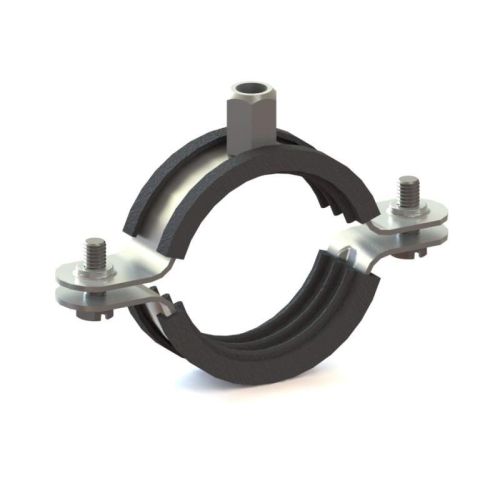NICZUK DUO Single pipe clamp with EPDM cladding 6" SKR (160-169)