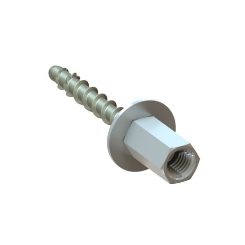 NICZUK Screw for concrete 6x55 with internal thread M8/M10