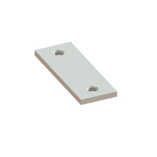 NICZUK Short threaded flat for profiles type MG, MF, MH stainless