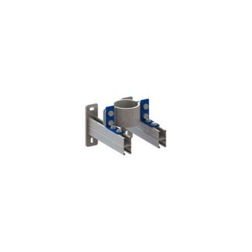 NICZUK XX7 90 ° mounting fitting for MG, MF, MH profiles, enlarged, stainless