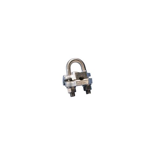 GC065 NVENT ERICO GROUND ROD CLAMP, U-BOLT, TINNED, ONE CONDUCTOR 2/0 SOL-250 KCMIL STR