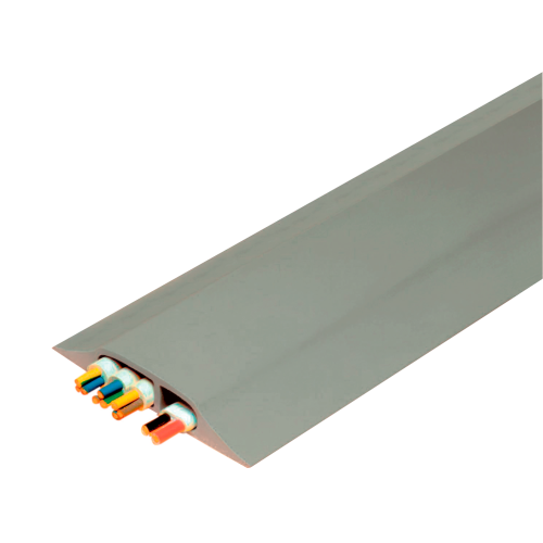 DOUBLE: Pedestrian cable xing - Grey 3m - 2 channels - PCD10B300