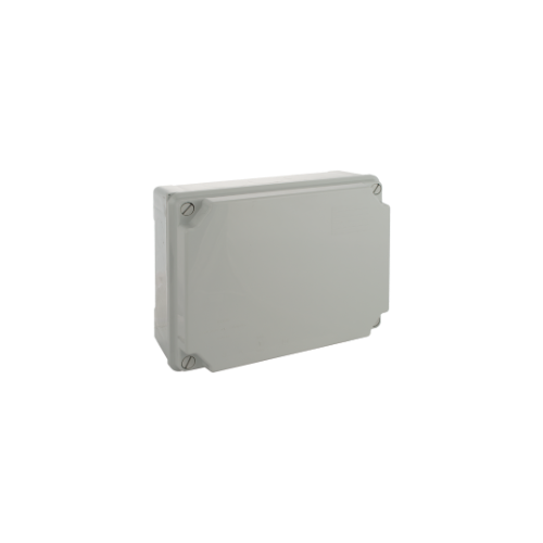 Sealed Junction box without cones 
310x240x125 Internal dimensions. IP65 IK07. Plastic screw - 100887